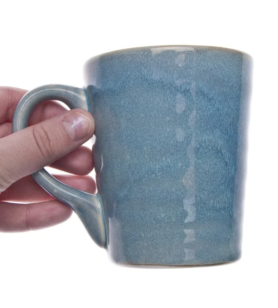 Чашка в руке — стоковое фото