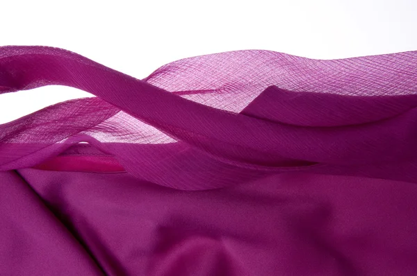 Фіолетовому фоні шовкові — стокове фото