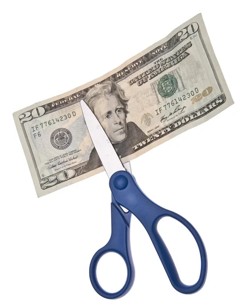 Budget Cut — Stock Photo, Image