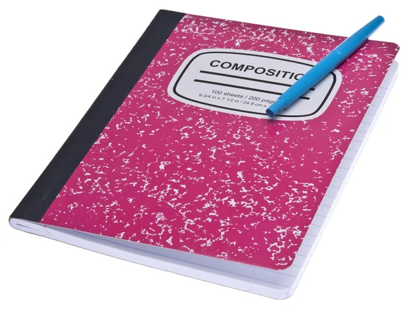 Notebook vibrante — Foto Stock