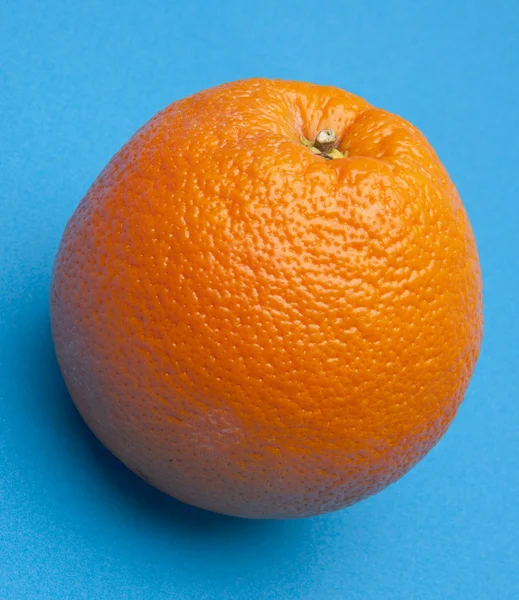 Orange auf Blau — Stockfoto