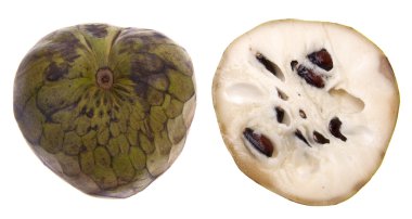 Sliced Cherimoya clipart