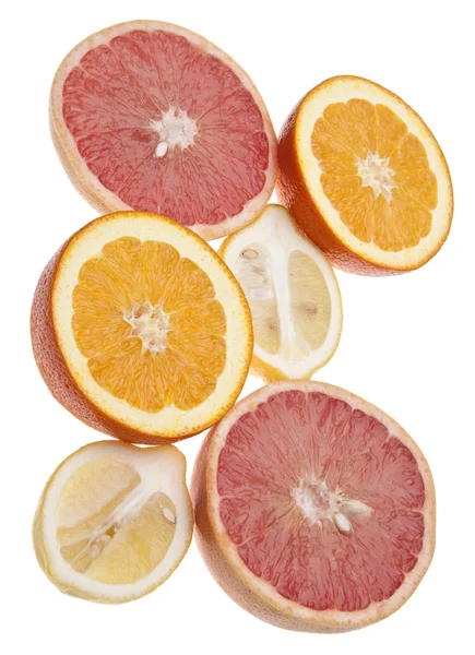 A citrusfélék csoport — Stock Fotó