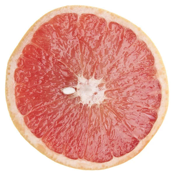 Levendige gesneden grapefruit — Stockfoto