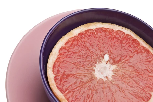Lebhafte geschnittene Grapefruit — Stockfoto