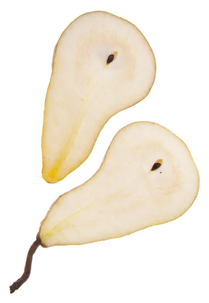 Gesneden pear — Stockfoto