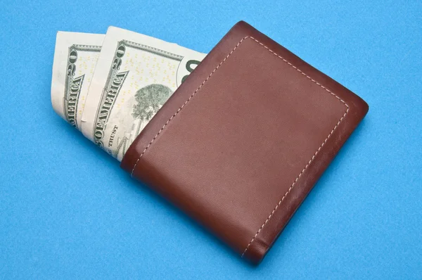 Wallet with Money — Stock Photo, Image