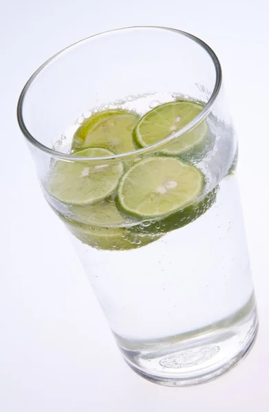Seltzer com Limes — Fotografia de Stock