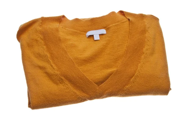 Narancssárga pulóver — Stock Fotó