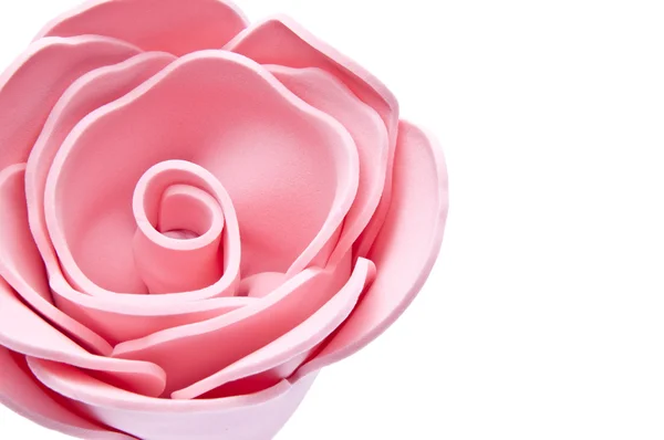 Espuma em forma de rosa esponja — Fotografia de Stock