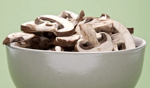 Tigela de cogumelos — Fotografia de Stock