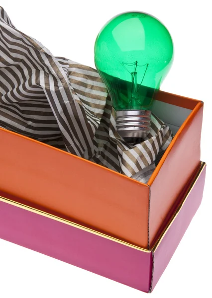 Green Gift Idea — Stock Photo, Image