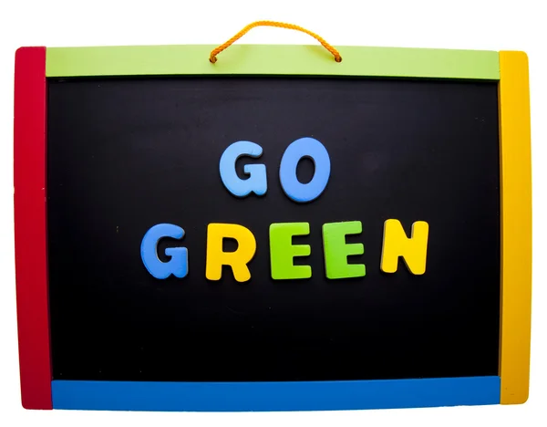 Go Green — Stock Photo, Image
