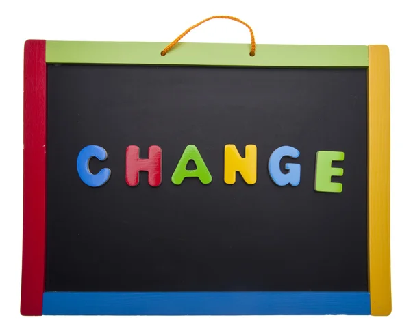 Lição sobre Mudança — Fotografia de Stock