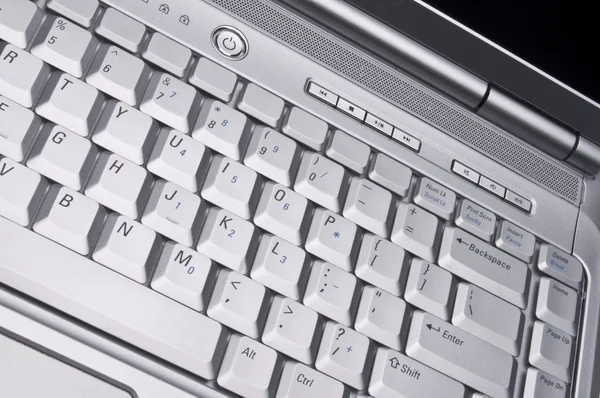 Imagem do conceito do teclado do portátil — Fotografia de Stock