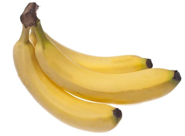 Banana Bunch Isolated on White — Stock Photo, Image