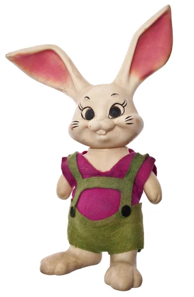 Zabawka rocznika króliczek — Zdjęcie stockowe