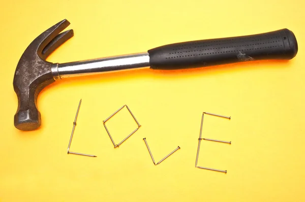 L'amore prende il lavoro — Foto Stock