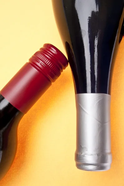 Roter und weißer Wein Hintergrund — Stockfoto