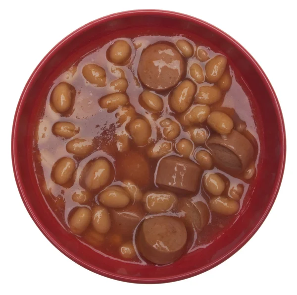 Franks and Beans — Stock Photo, Image