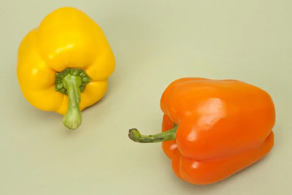Pair of Fresh Peppers — Stock Photo, Image