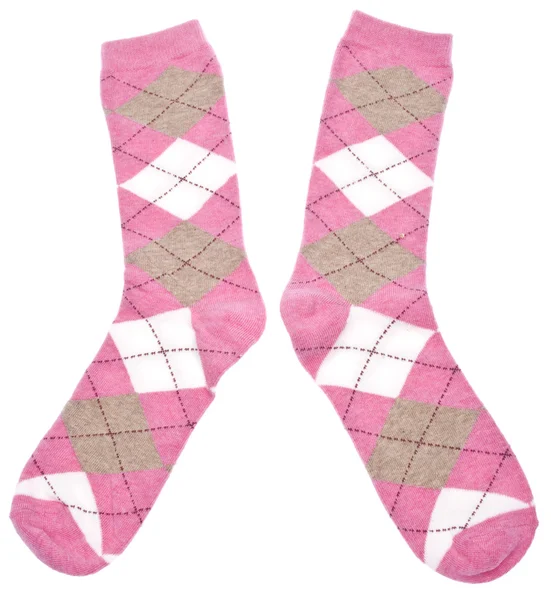 Pair of Argyle Socks — Stock Photo, Image