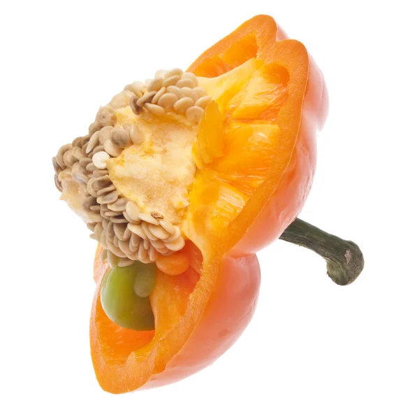 Vibrant Orange Pepper — Stock Photo, Image