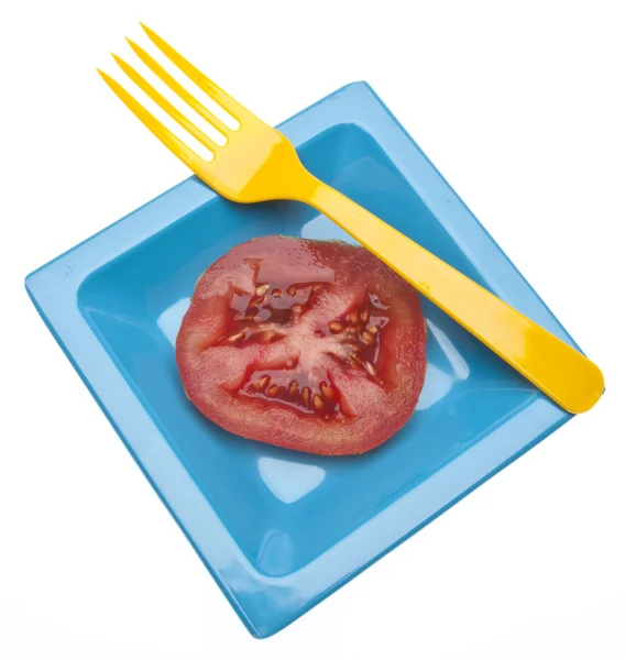 Lanche de tomate — Fotografia de Stock