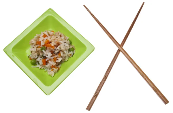 Chicken Fried Rice — Stock Photo, Image