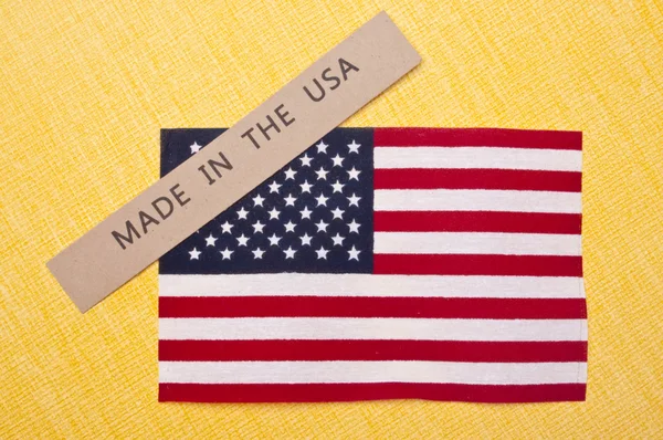 Made in USA Concetto — Foto Stock