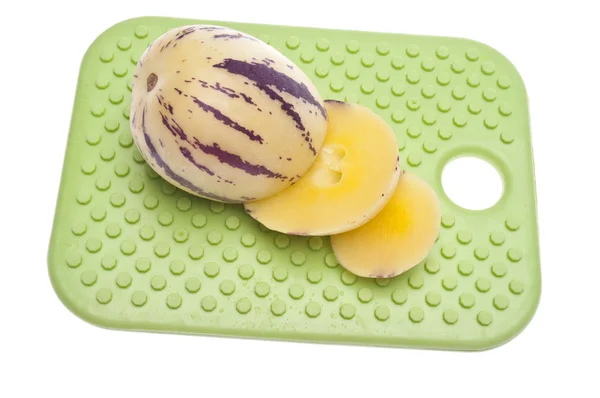 Sliced Pepino Melon — Stock Photo, Image