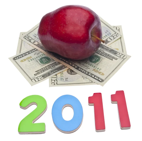 2011 Стоимость медицинского обслуживания или образования — стоковое фото