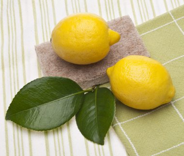 Natural Lemon Clean clipart