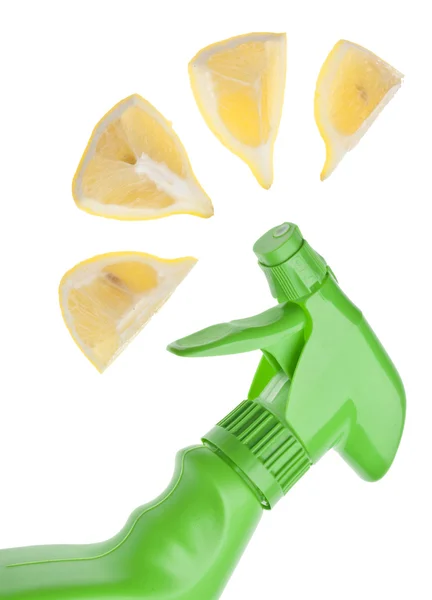 柠檬清洁 — 图库照片
