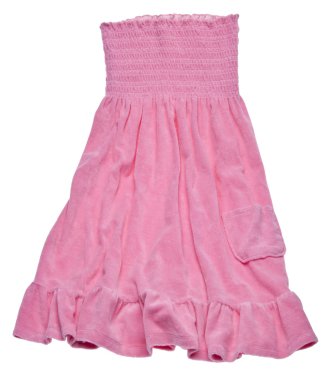 Pink Summer Dress clipart