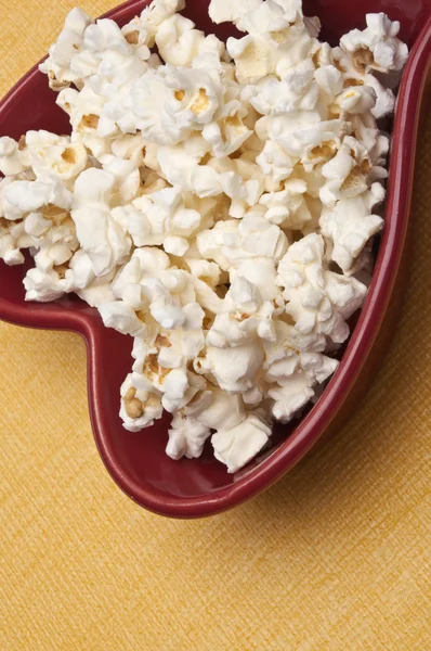 Popcorn liefde — Stockfoto