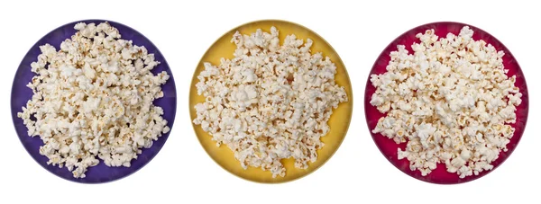 Trio di popcorn — Foto Stock