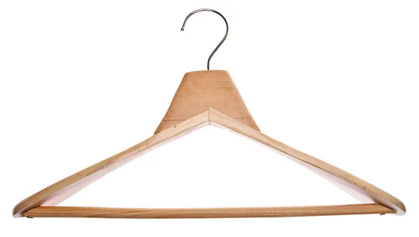 Kleiderbügel aus Holz — Stockfoto