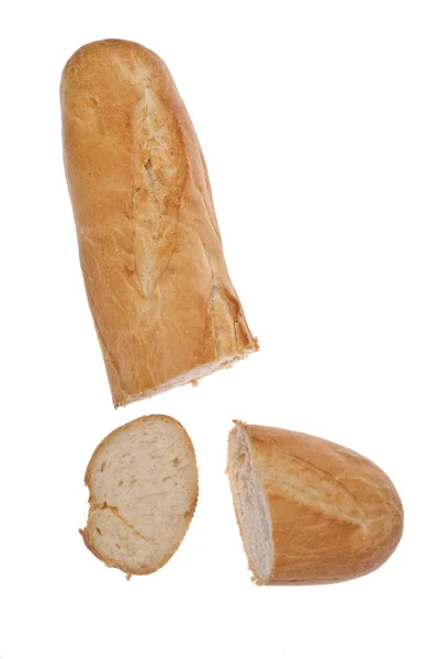Świeże plasterki bochenek chleba — Zdjęcie stockowe