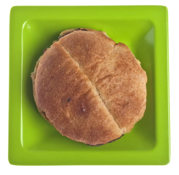 Small Cheeseburger Slider — Stok fotoğraf