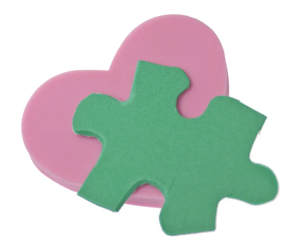 Love is a Puzzle — Stock Photo, Image