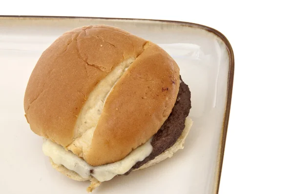 Deslizador de hamburguesa con queso —  Fotos de Stock