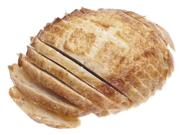Kromka świeżego chleba chleb — Zdjęcie stockowe