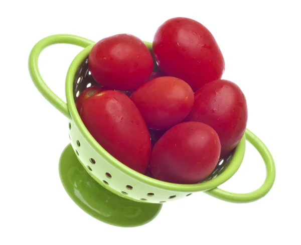 Tomates de uva roja brillante —  Fotos de Stock