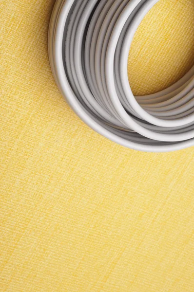 Wires on Yellow — Stock Photo, Image