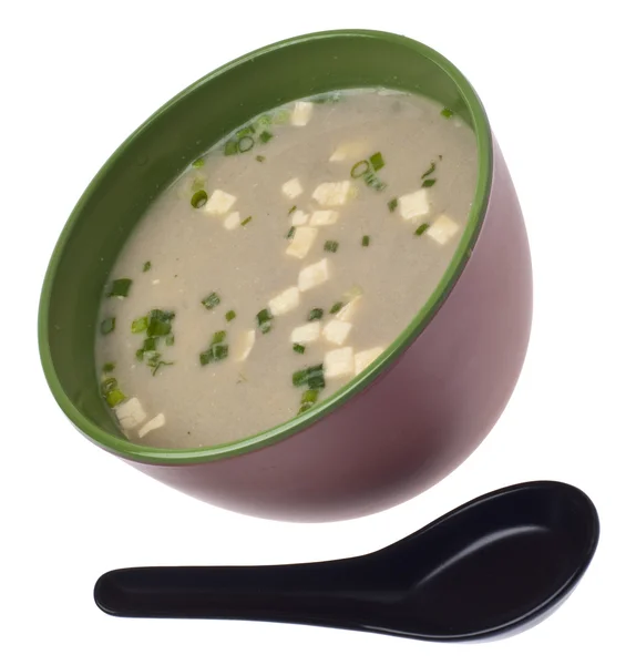 Zuppa di Miso fresca — Foto Stock