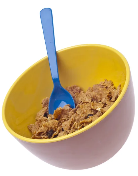 Vibrant Bowl of Breakfast Cereal — Stock Photo, Image
