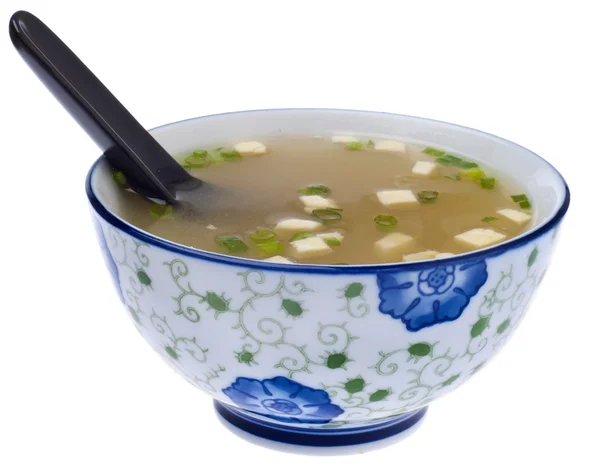 Zupa miso świeży — Zdjęcie stockowe