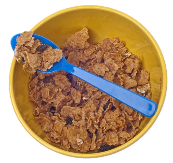 Lebendige Schüssel mit Frühstückszerealien — Stockfoto