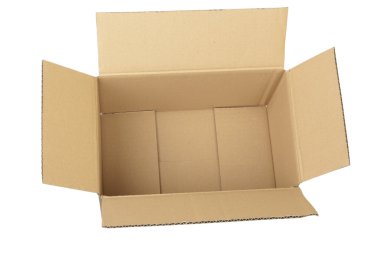 Cardboard box clipart